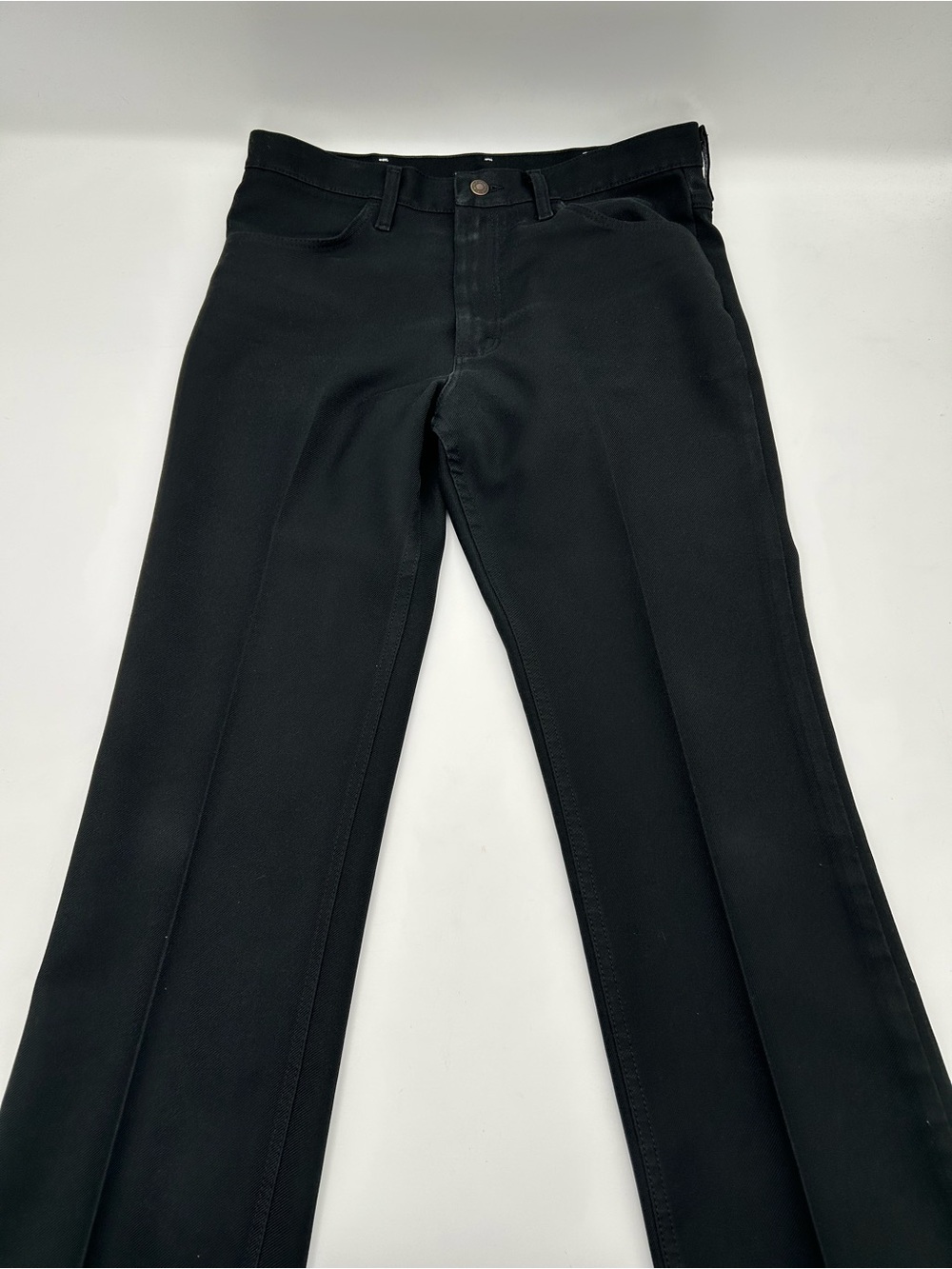 Wrangler Men’s Wrancher Dress Black Boot CutJeans Classic Everyday Style 34x30